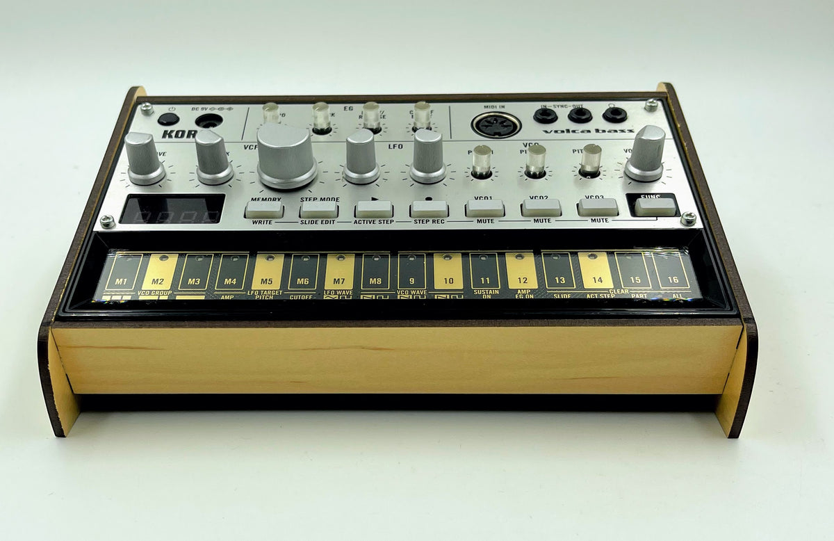 Korg Volca 3-tier Wooden Stand With Cable Management / Volca Synthesizer/  Synthesizer Stand 
