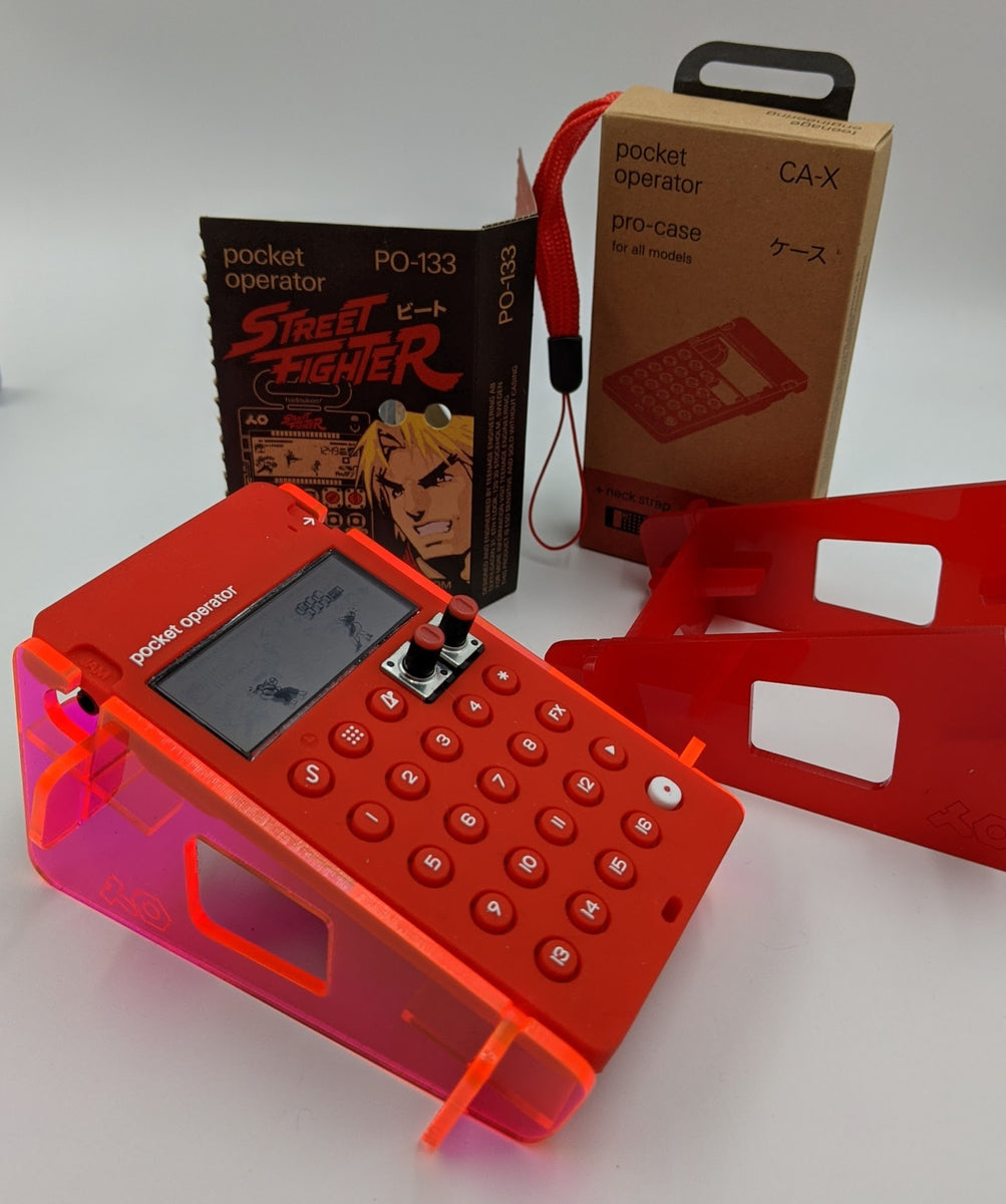 Teenage Engineering Street FIghter Pocket Operator Bundle FREE CUSTO HomeStudioStuff