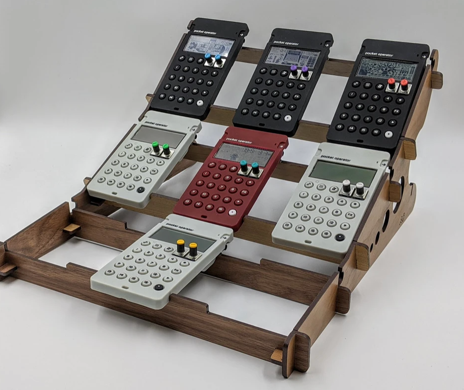 Collecting Pocket Operators pushed me to create PO Racks from One to N ...