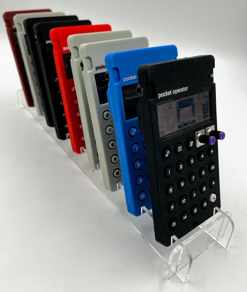 Pocket Operator Storage Rack holds SIX, EIGHT or TEN Teenage Engineeri –  HomeStudioStuff