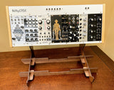 Eurorack Double Skiff Stand - Holds Two Cases or Case with Keystep
