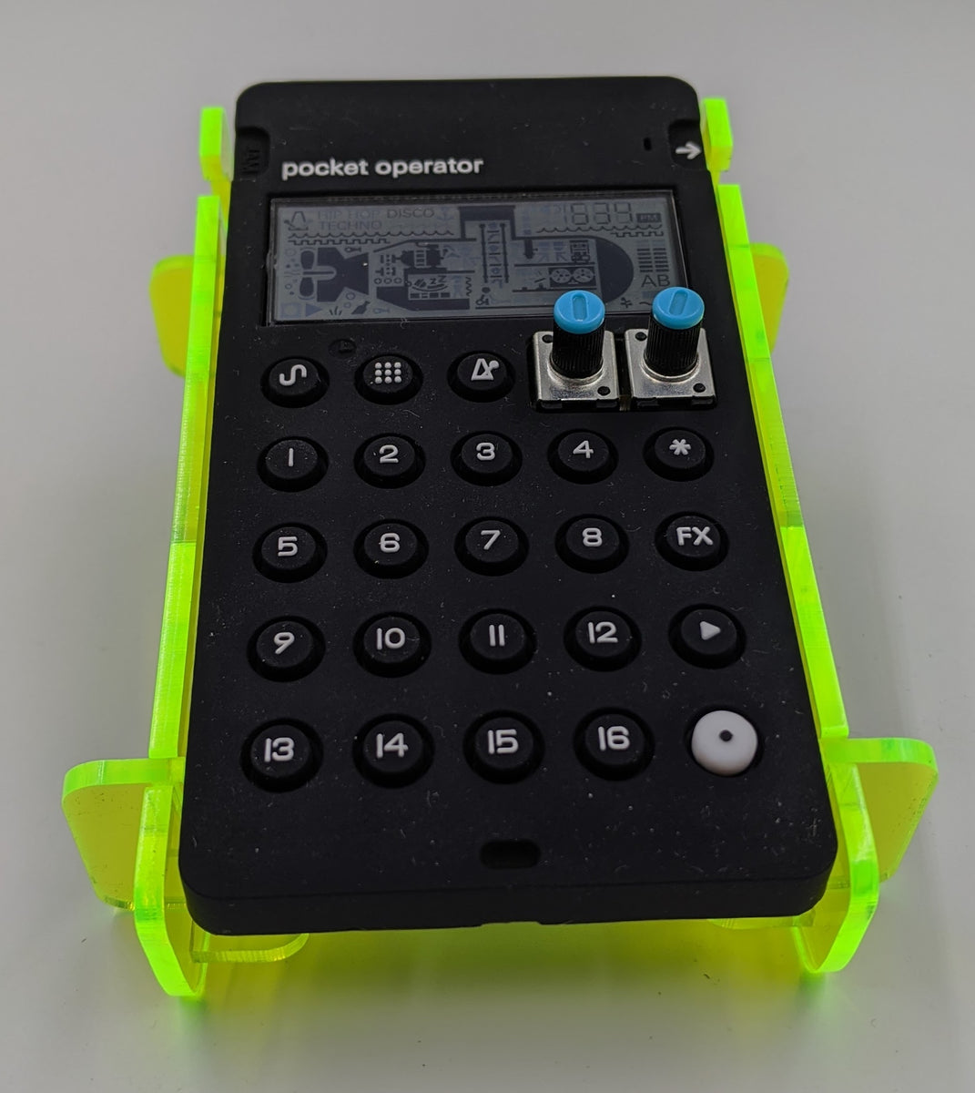 Pocket Operator Stand - Single - Acrylic colors - for all Teenage Engi ...